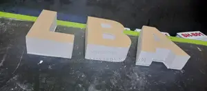 3D and 2D Electronics Sign