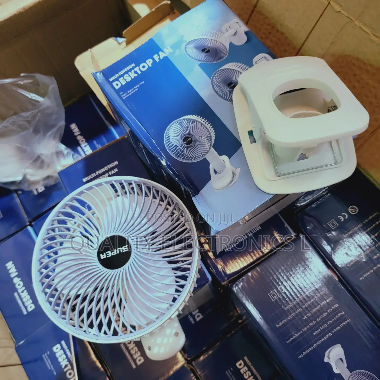 Super Rechargeable Desktop Fan