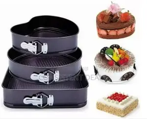 3pcs Cake Baking Moulds