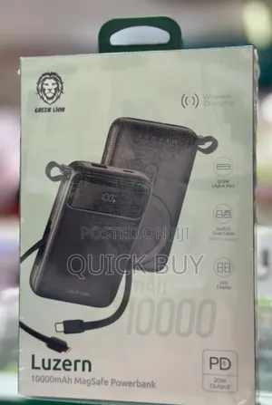 Brand New Original Green Lion 10000mah Magesafe Power Back