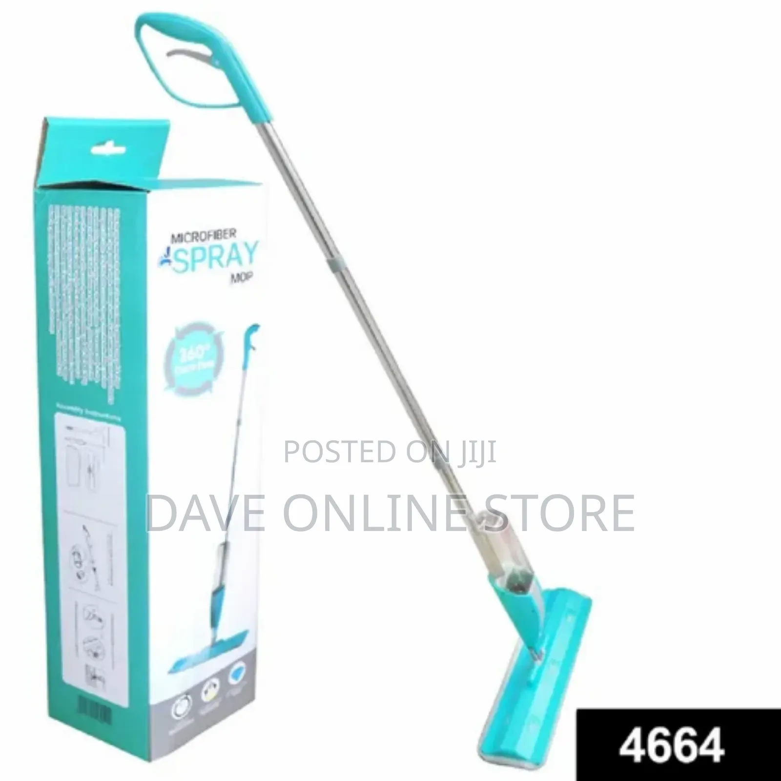 Cleaning 360 Degree Healthy Spray Mop With Cleaning Pad