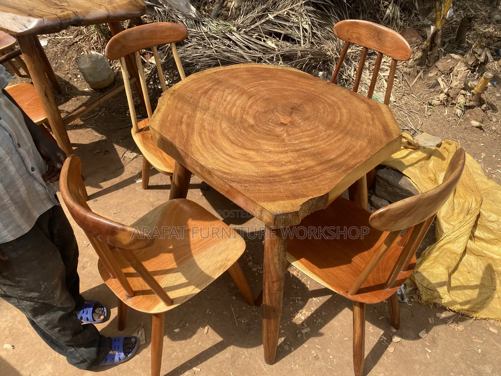 Solid Afzelia Dining Set/ Dinning Set