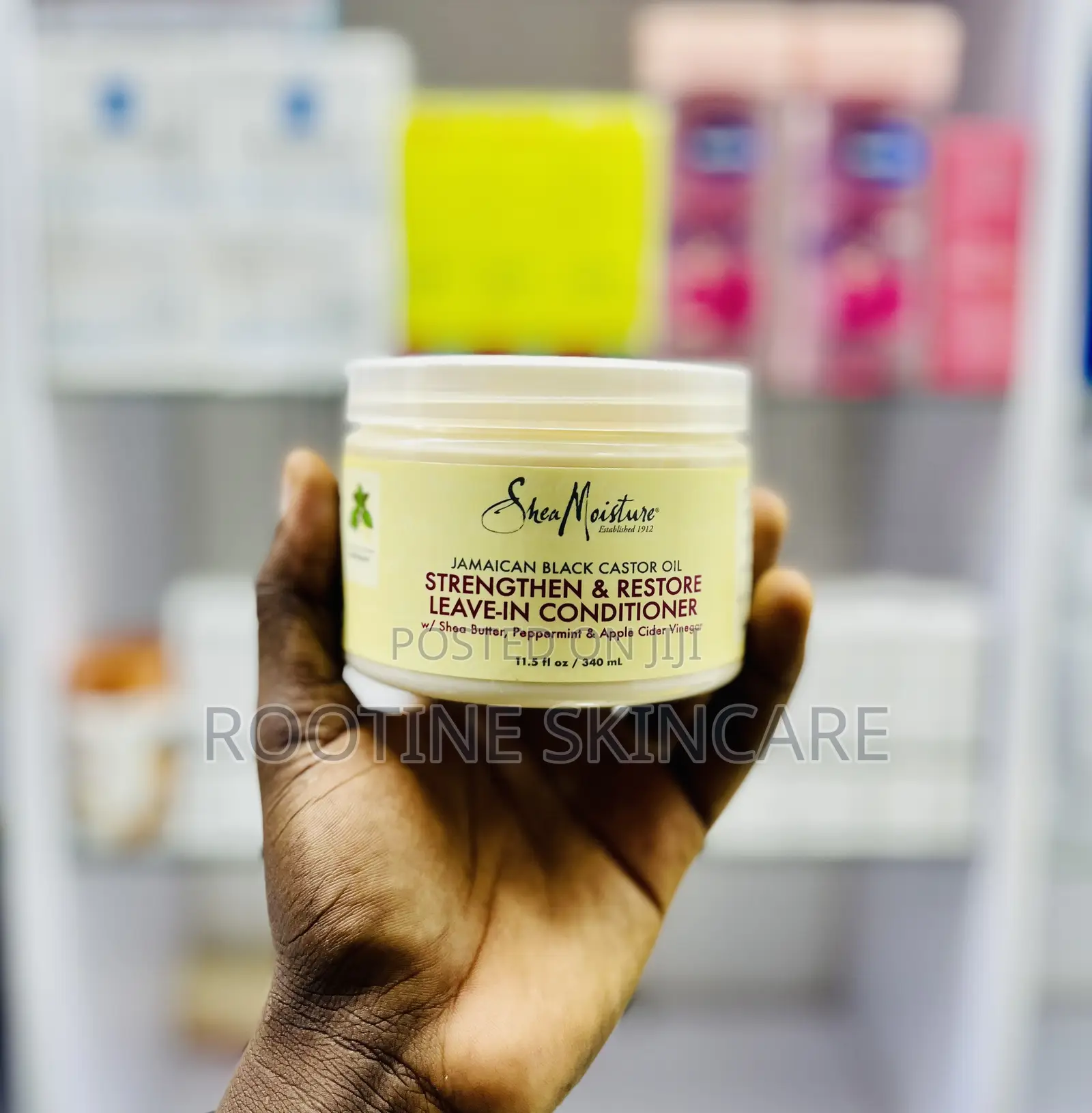 Shea Moisture Jamaican Black Castor Strengthen Leave In
