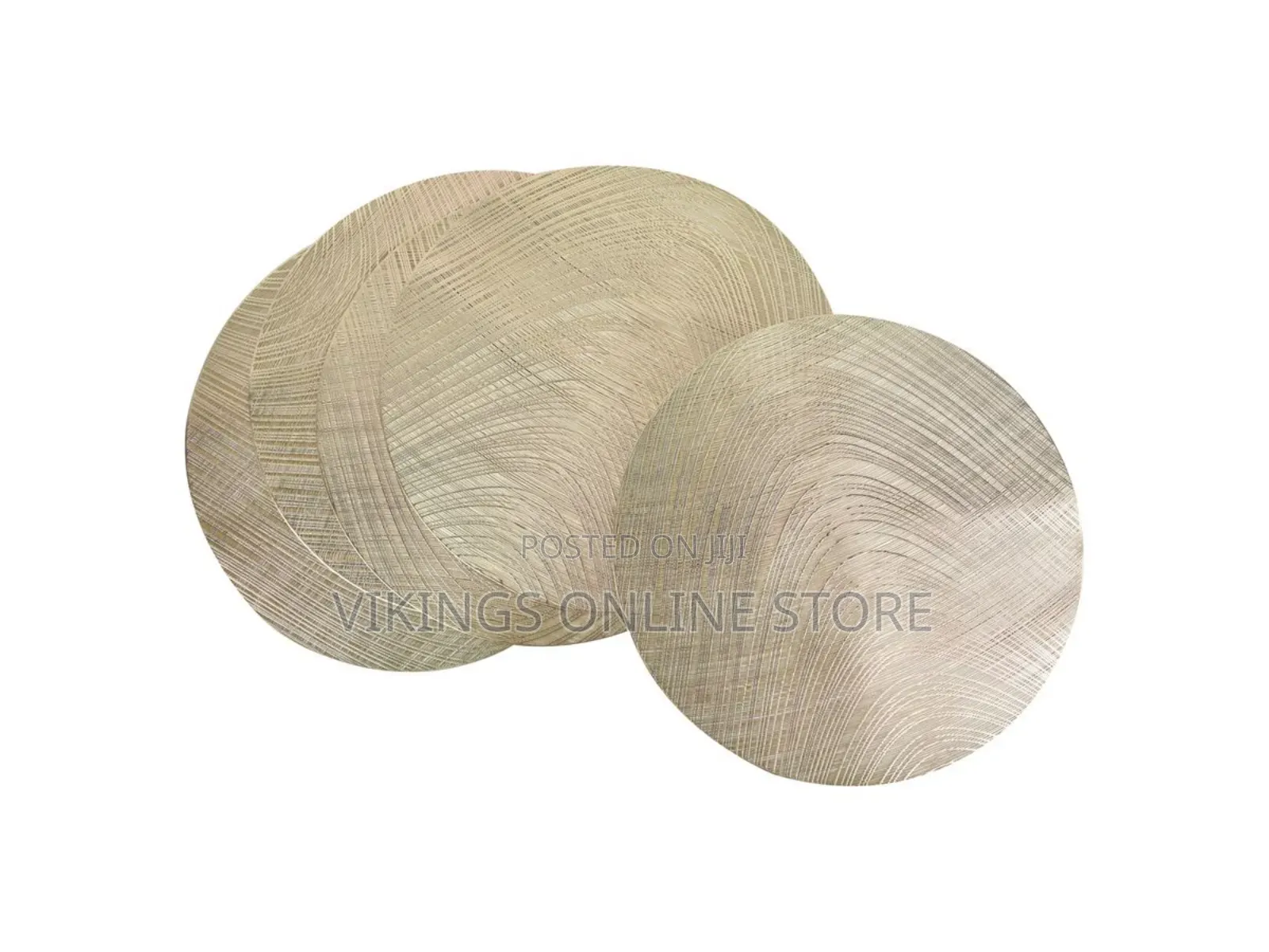 Mainstays Brand Individual Table Mats , Gold Color -