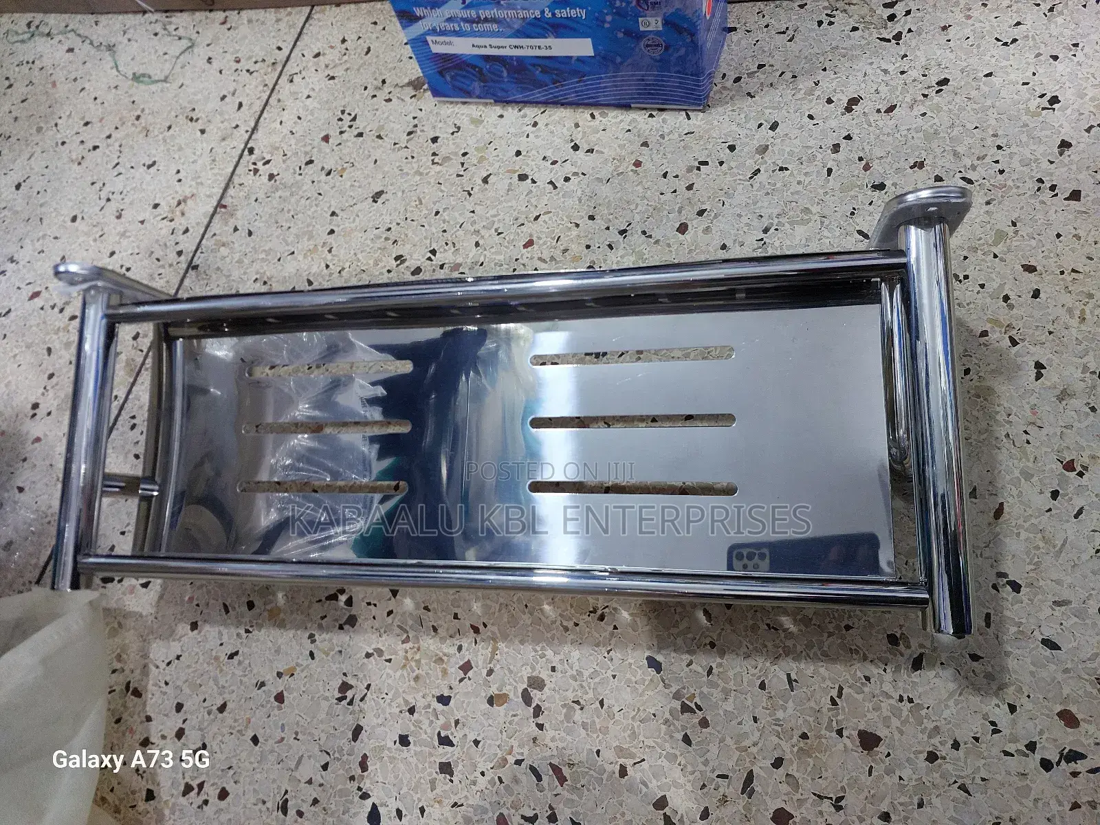 Towel Racks Black and Silver