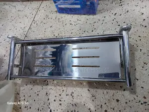 Towel Racks Black and Silver
