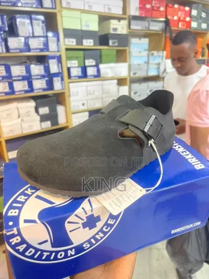 Consent Birkenstock London Suede Shoes