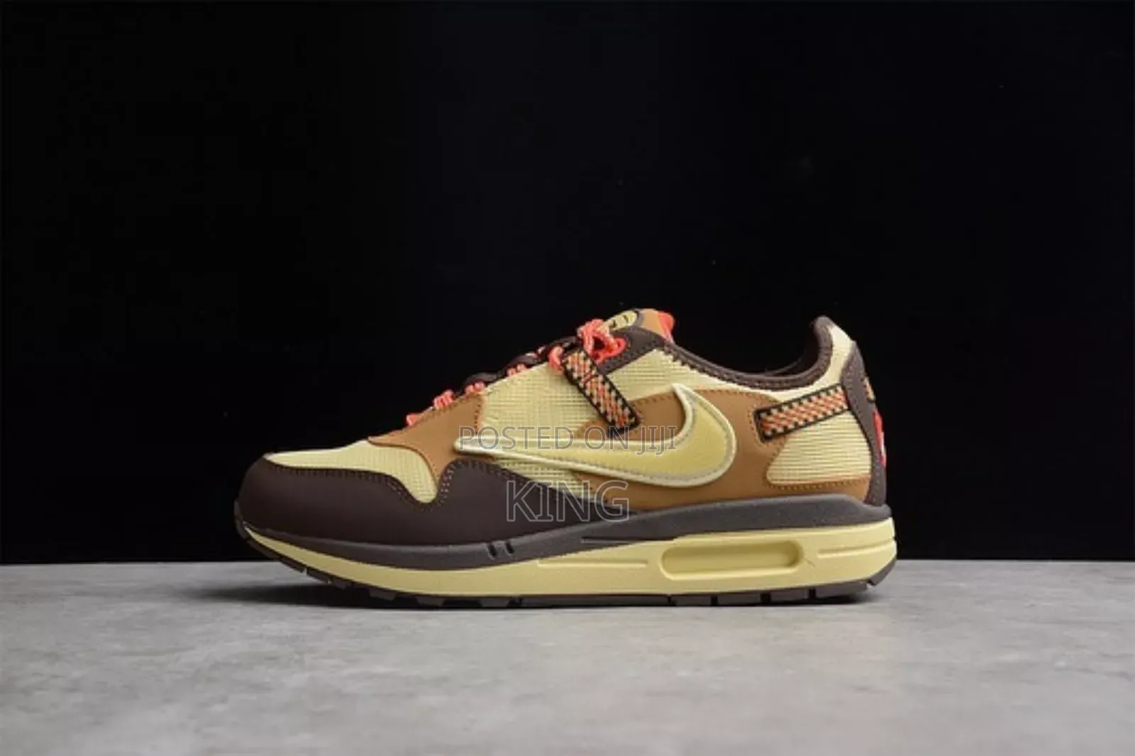 Adept Travis Scott X Nike Air Max 1 Baroque Brown Sneakers