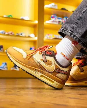 Elite Travis Scott X Nike Air Max 1 Baroque Brown Sneakers
