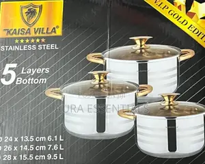 Kaisa Villa 6pcs Cookware Upgraded Cookware