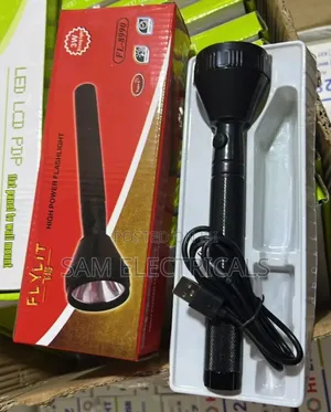 Heavy Duty Rechargeable Flashlight (Torch