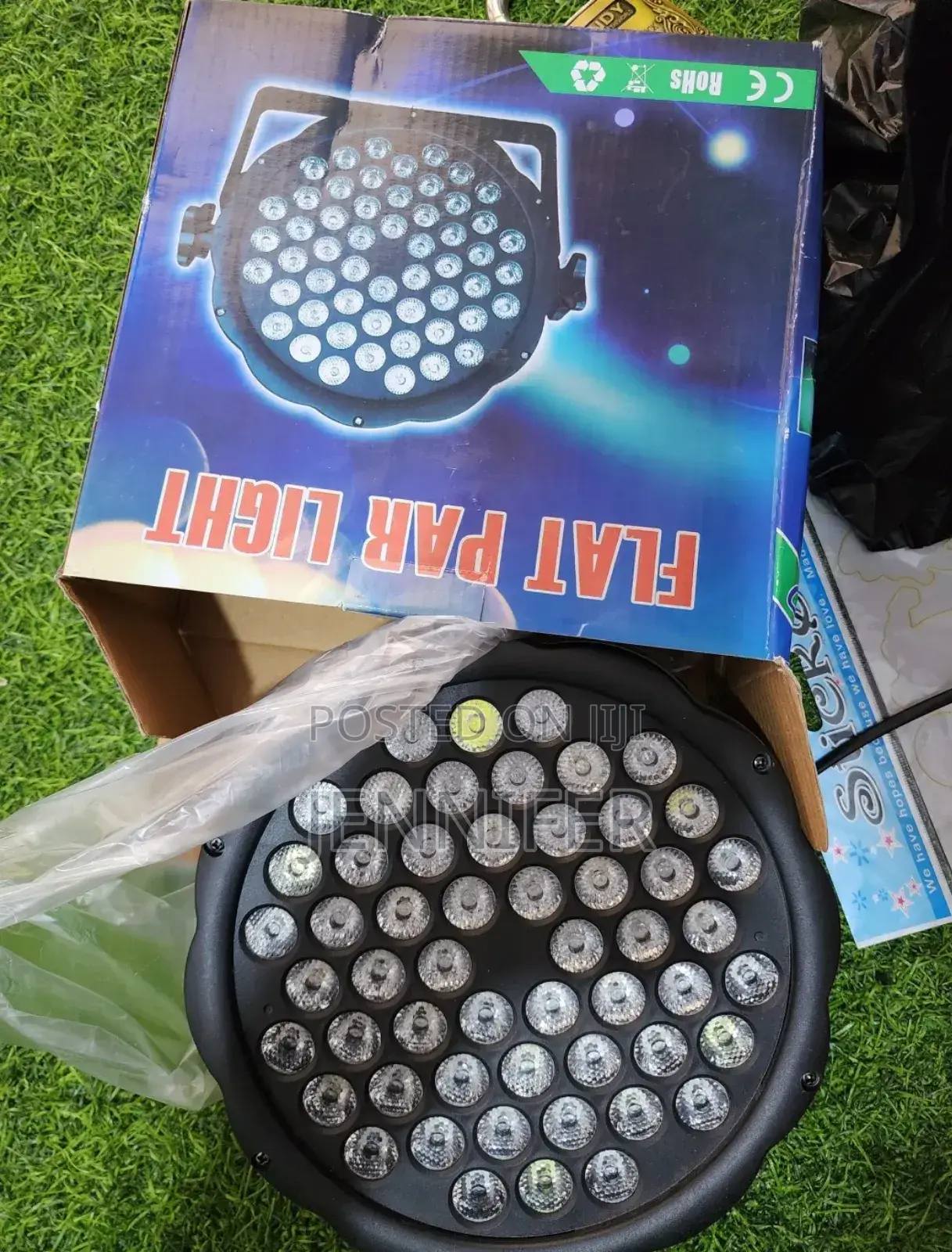Led Multifunctional Flat Par Light