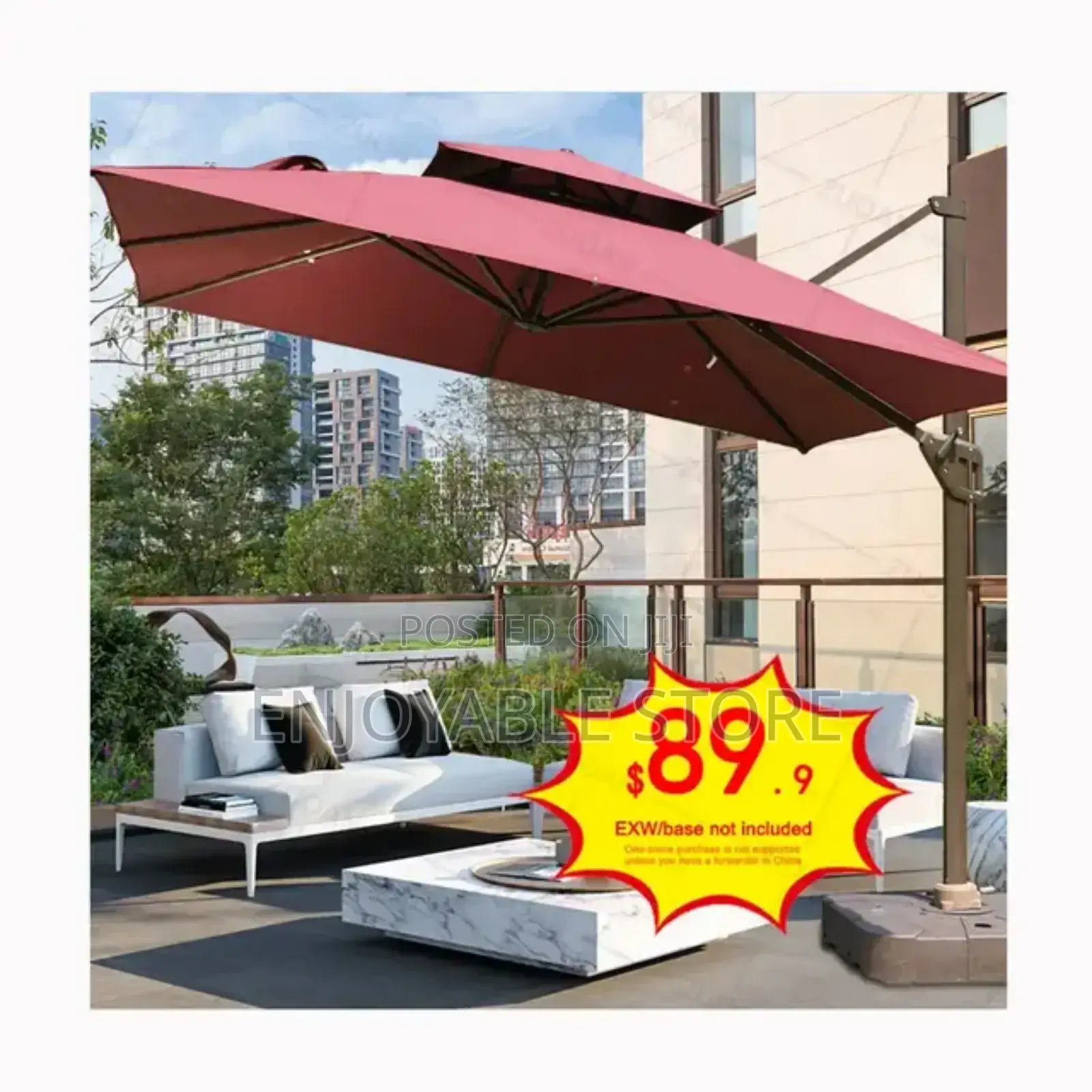 Executive Garden Business Umbrella Heavy Duty