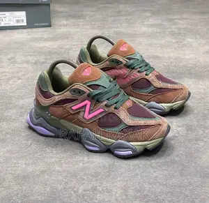 Original Multi Colored Suede New Balance 9060 Sneakers
