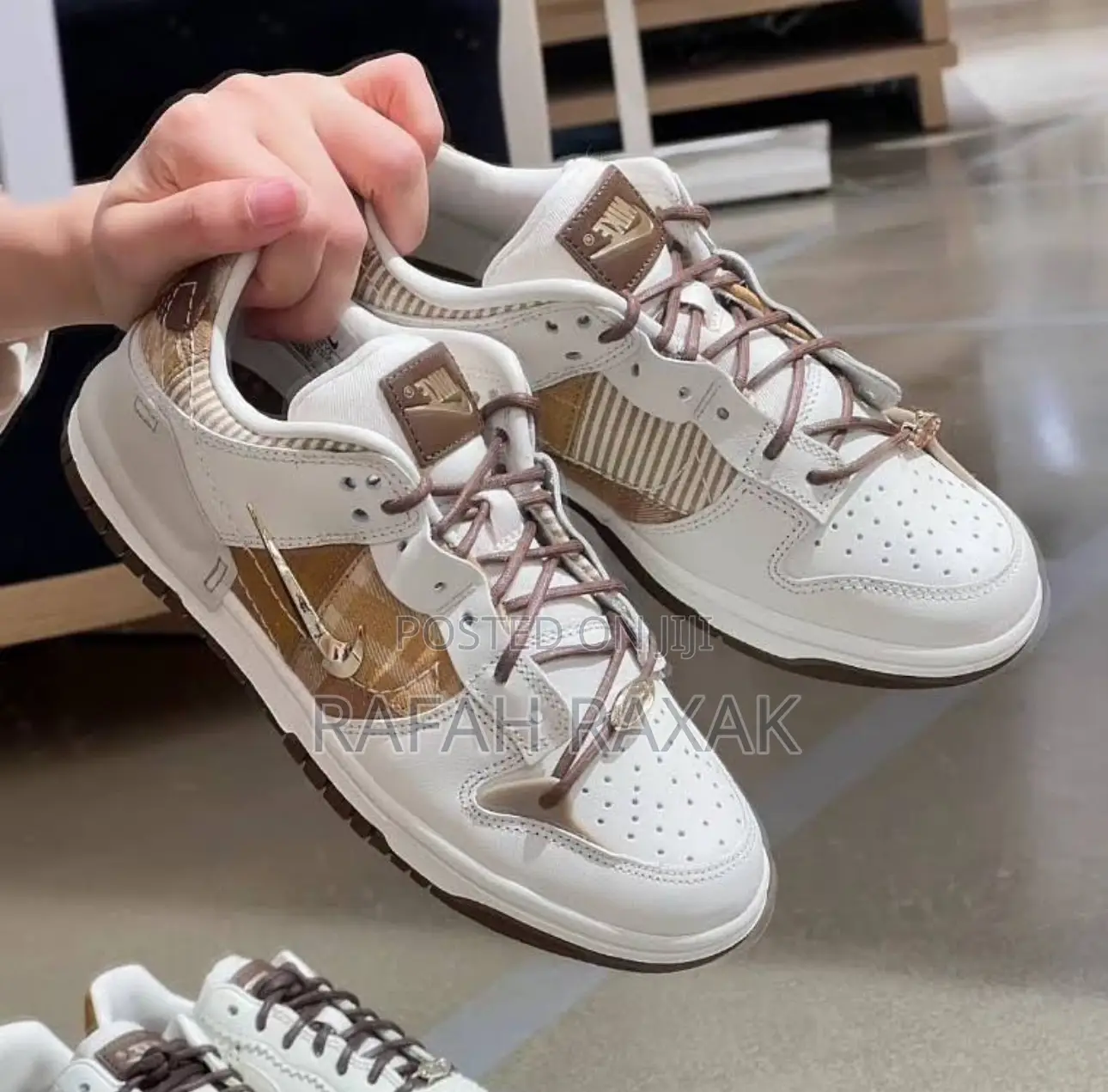Nike Dunk Low Pro Disrupt 2 Plaid Casual Sneakers
