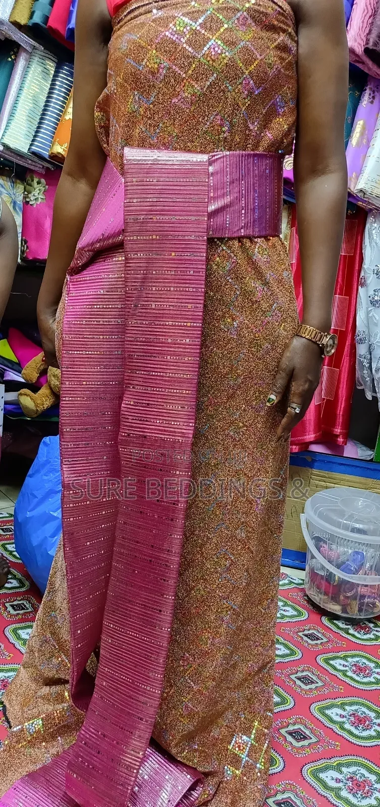 Authentic Gomesi Fabric