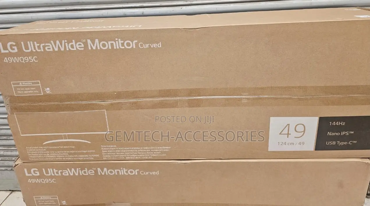 Lg 49wq95c-W 49 Inch Curved Ultrawide DQHD Nano Ips Monitor,