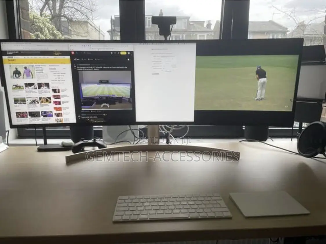 Lg 49wq95c-W 49 Inch Curved Ultrawide DQHD Nano Ips Monitor,