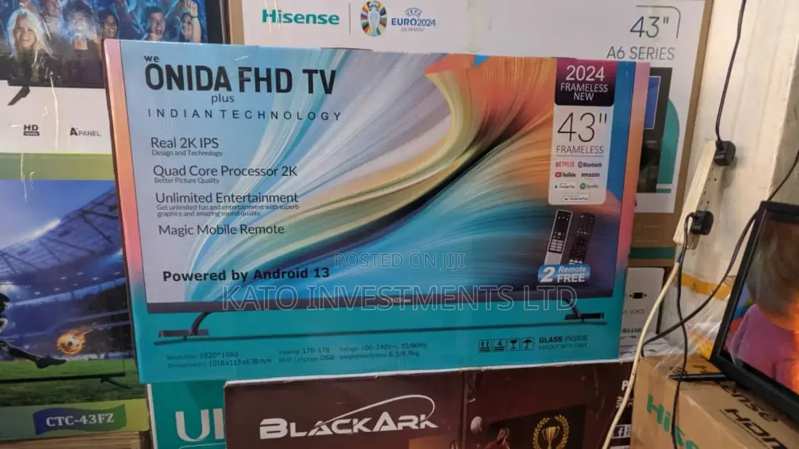 Onida 43inches Smart Tv