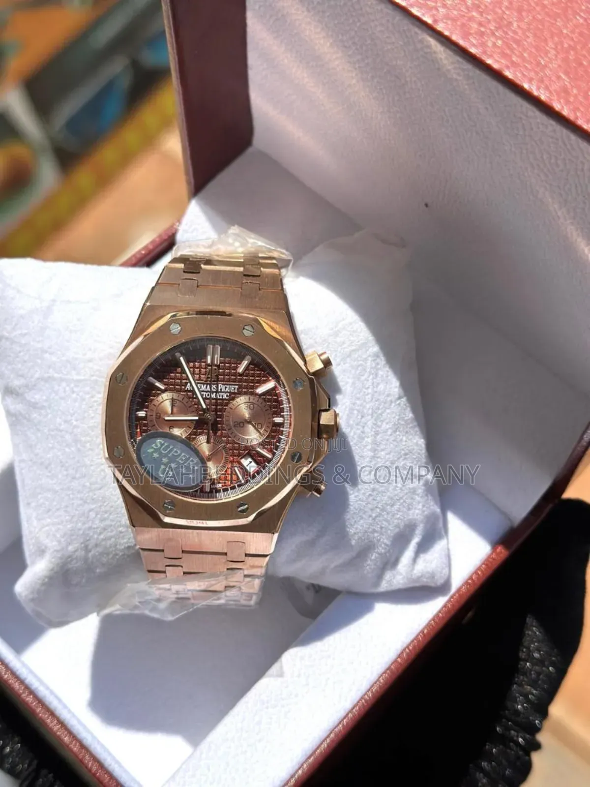 Men’S Premium Audemars Piguet Watch - Rose Gold
