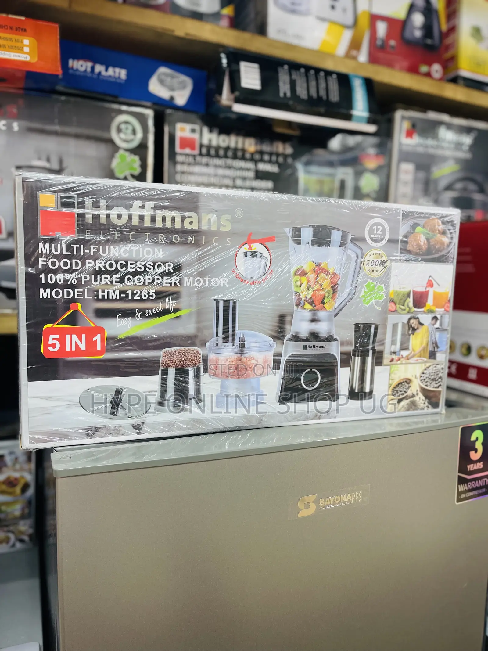 Hoffmans Electric Blender 5in1