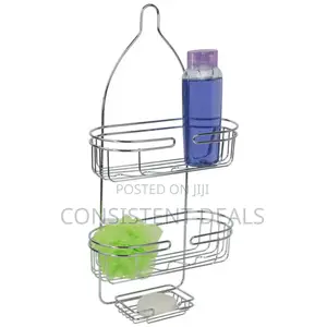 Jumbo Stainless Steel Shower Caddy