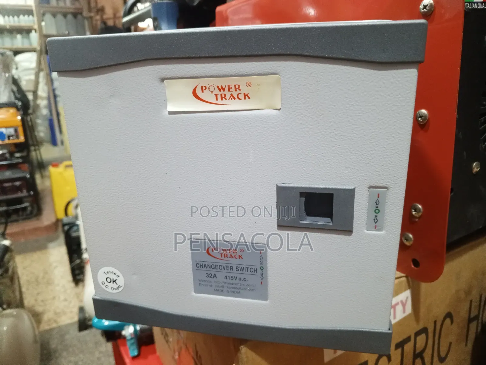 Manual Change Over Switch 32a