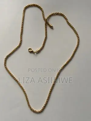 Medium Long Gold Necklace