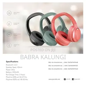 Soundtec by Porodo Eclipse Wireless Headphone With ENC