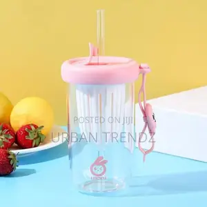 Plastic Sippy Cup Summer Good-Looking Cold Cup