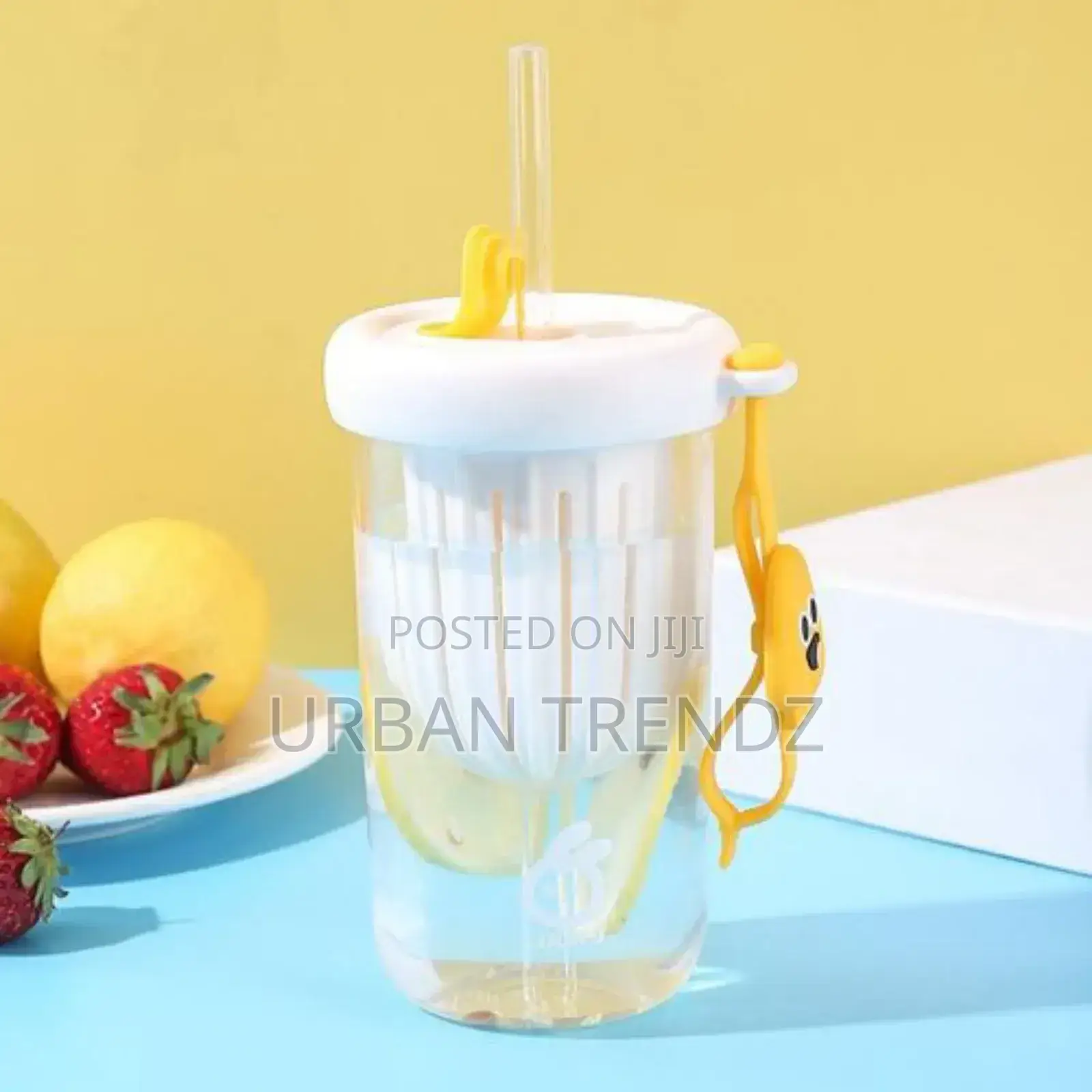 Plastic Sippy Cup Summer Good-Looking Cold Cup