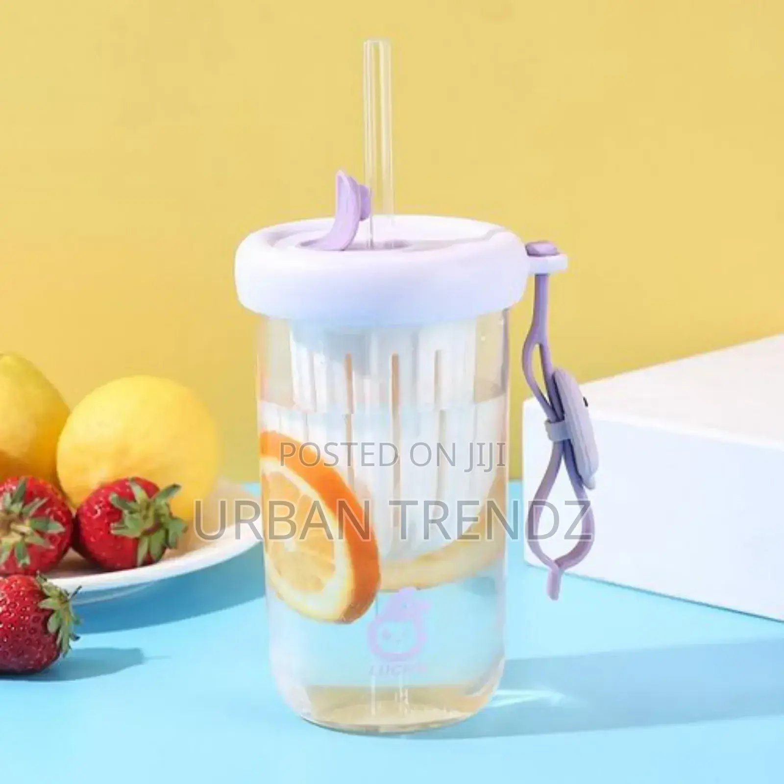 Plastic Sippy Cup Summer Good-Looking Cold Cup