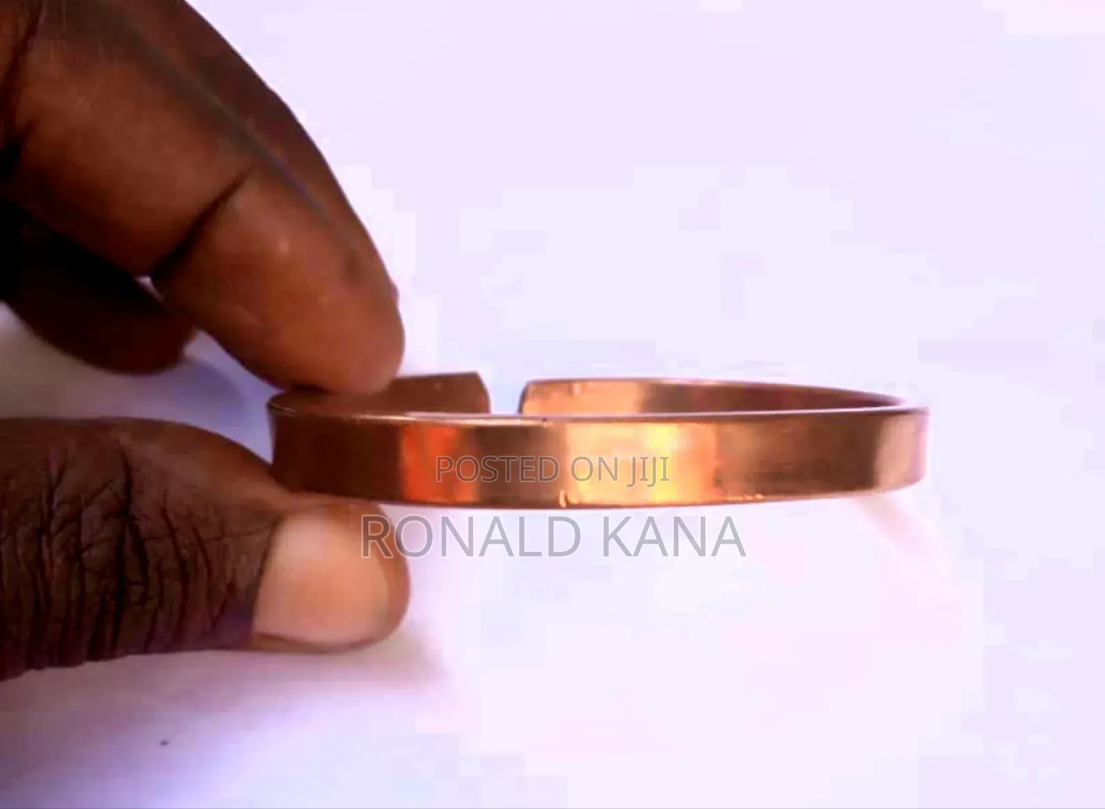 Copper Bangle Flat