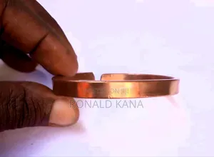 Copper Bangle Flat