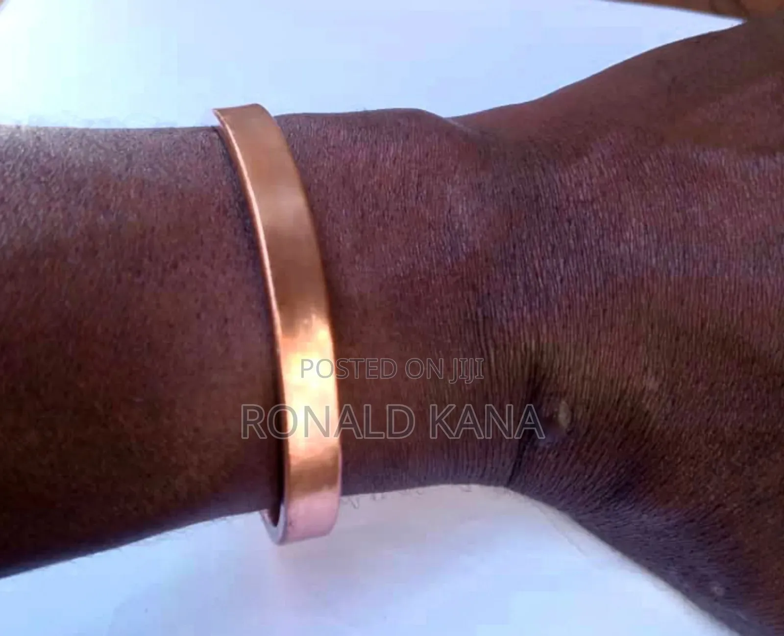 Copper Bangle Flat