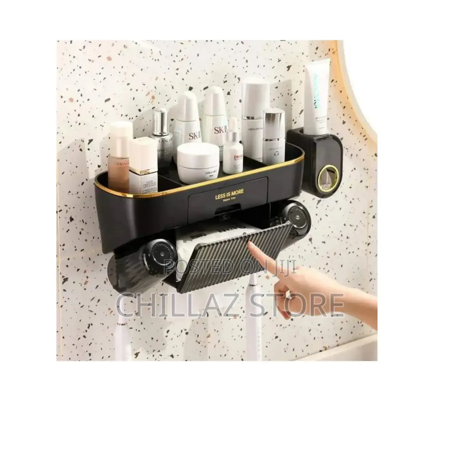 Wall Mounted Toothbrush Holder.