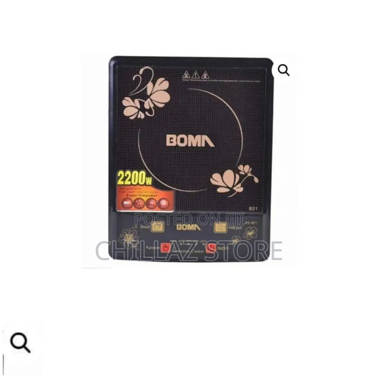 Boma Electric Single Induction Burner Cooker.