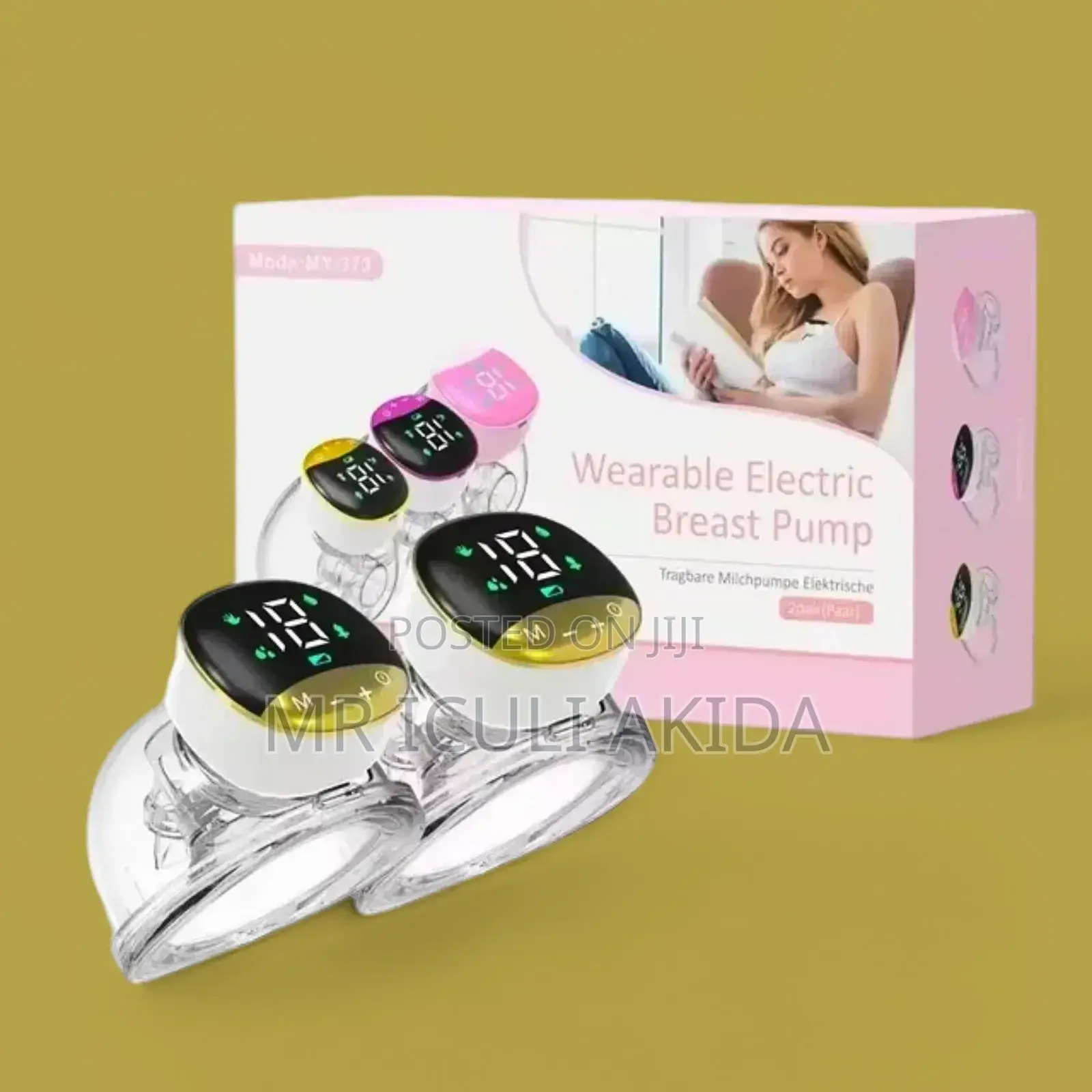 4modes Touch Screen Wearable Double Rechargable Breast Pump
