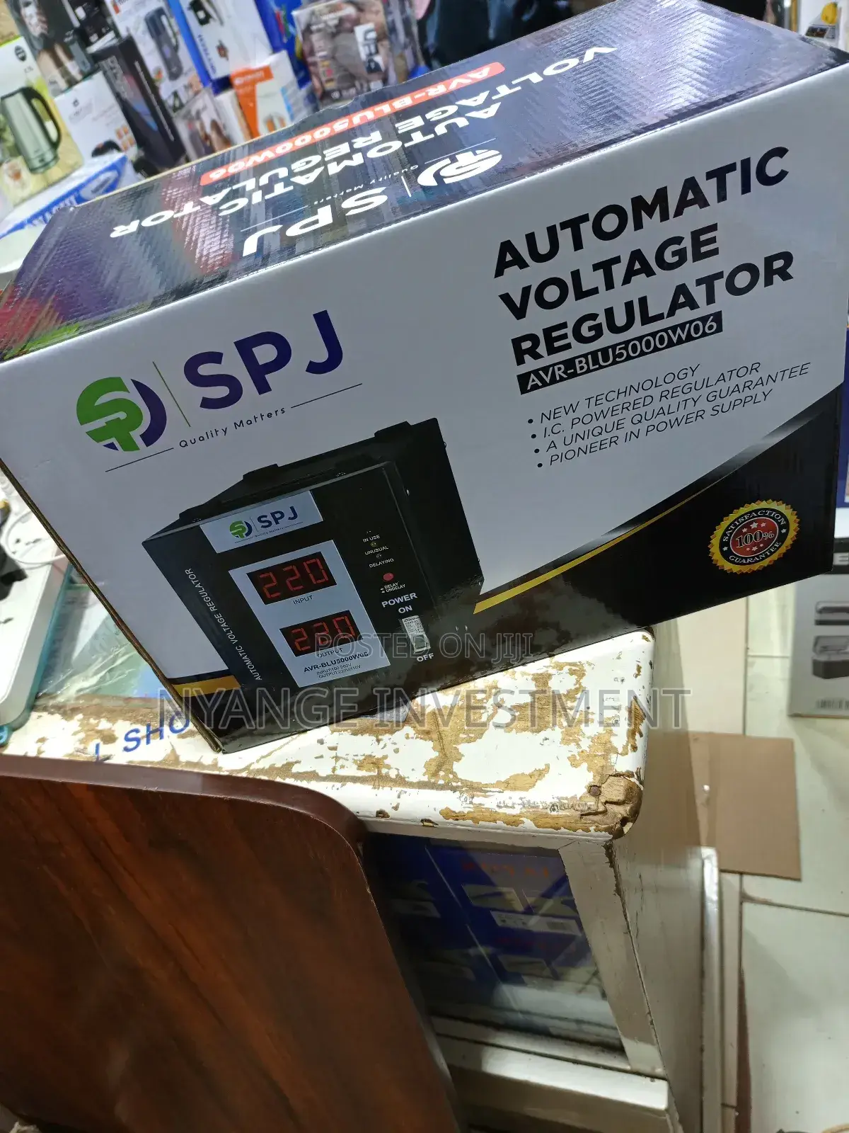 Automatic Voltage Regulator. SPJ Voltage Regulator