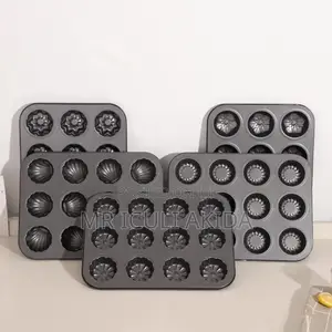 12pcs Peach Shape Nonstick Muffin Molds Baking Pan WTH Holes