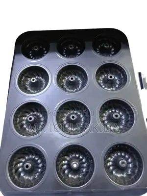 12pcs Nonstick Donut,Cake Pan Mould Making Pan Tray