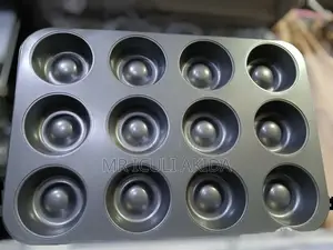 12pcs Donut Pan Cake Nonstick Muffin Mold Making Tray