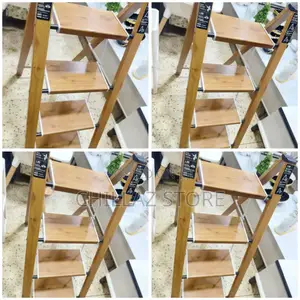 Wooden Ladders.