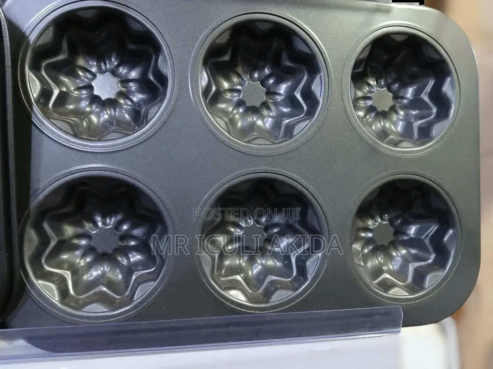 6pcs Nonstick Baking Molds Pan