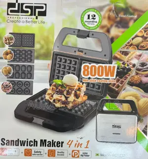 4 in 1 DSP Sandwich Maker