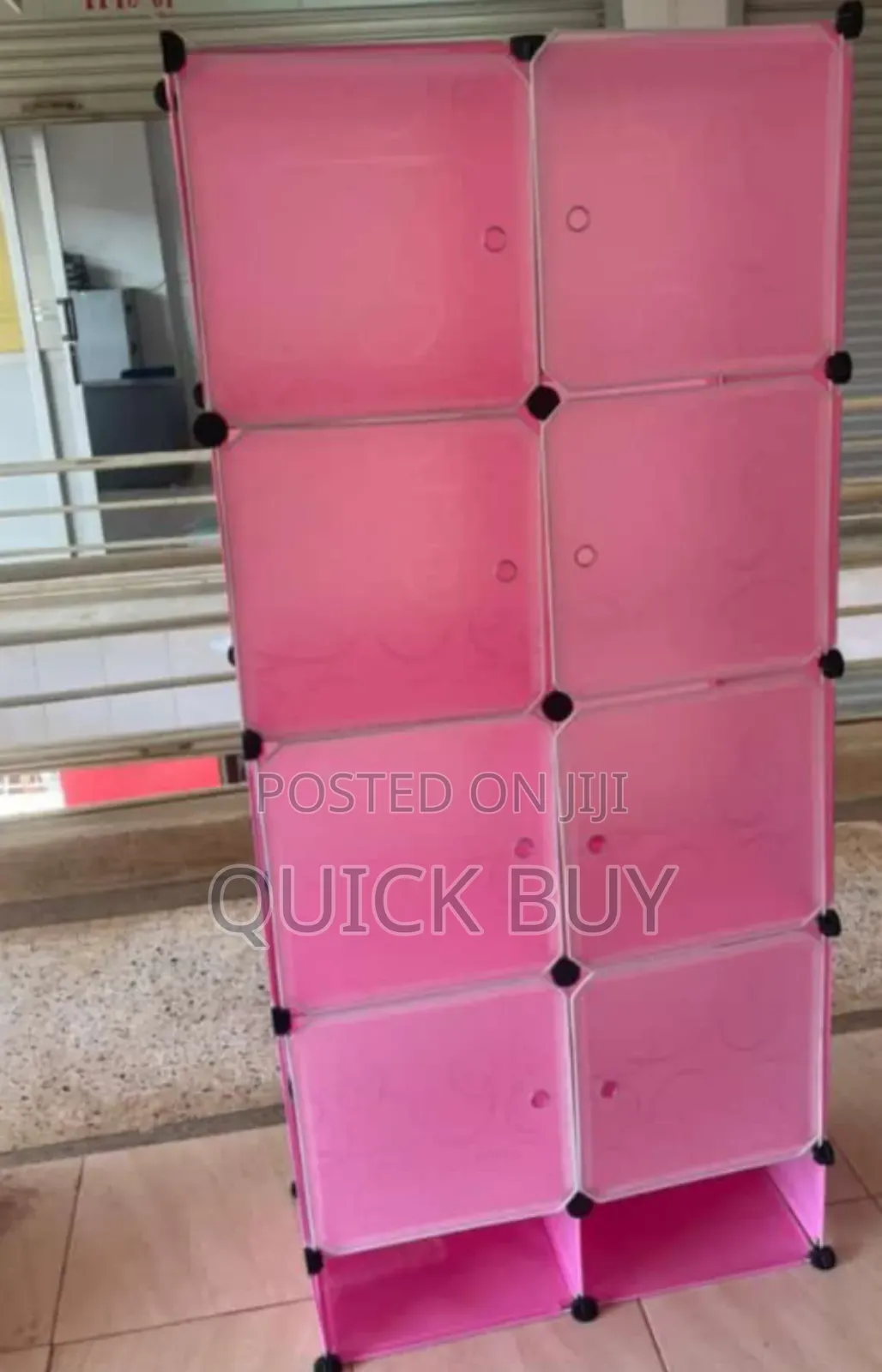Beautiful Modern 2 Column Plastic Closet - Cloth Storage