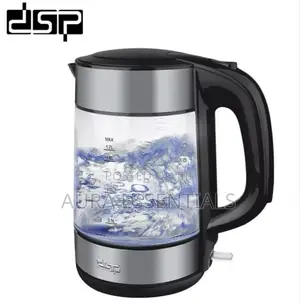DSP 1.7litre Glass Electric Kettle