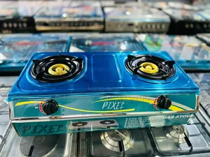 PIXEL Double Gas Burners/Stoves \\ Stainless Steel \\ PIX-01