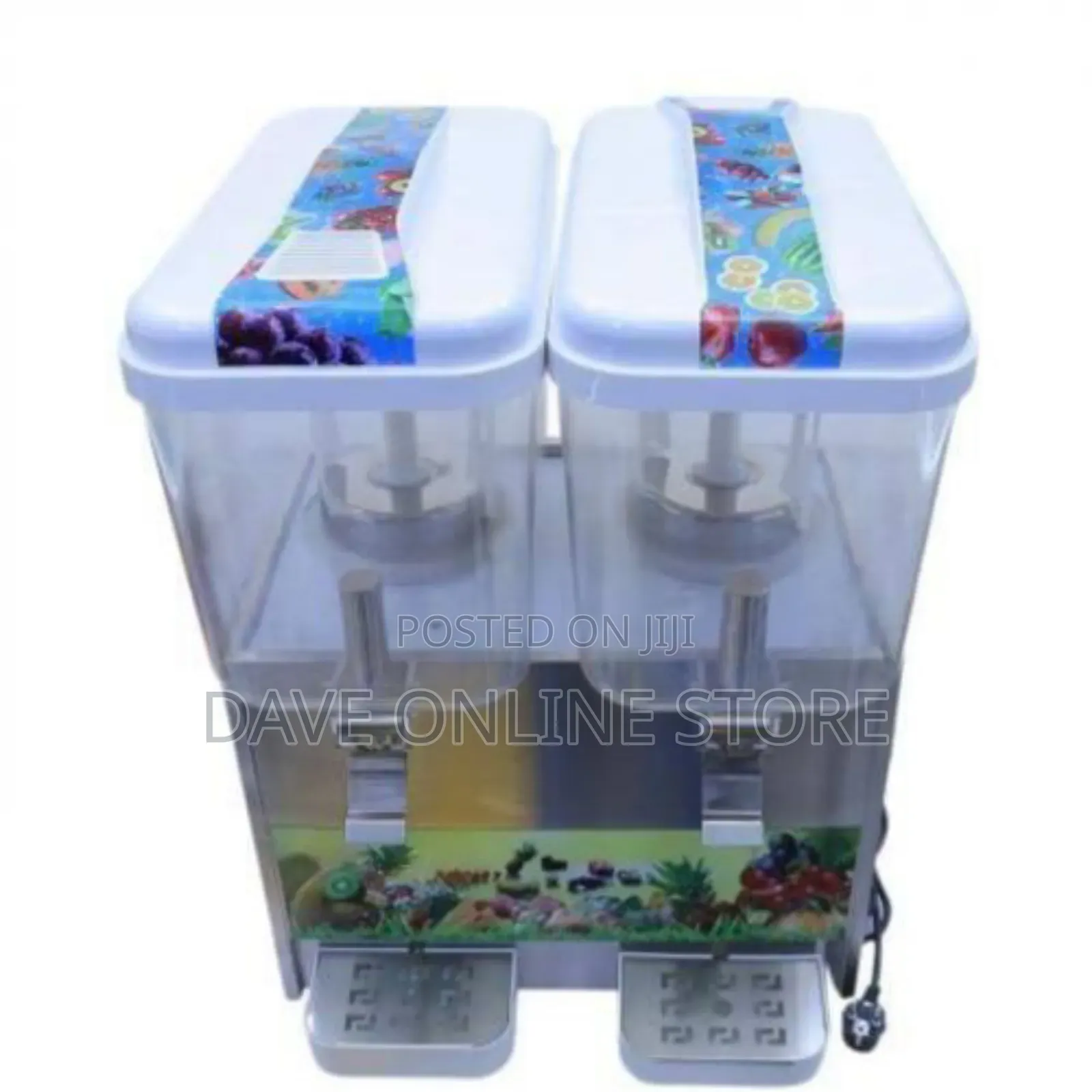 18*2 Litres Juice Dispenser/Cooler - White