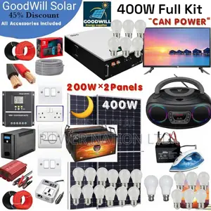 400w Solar Kit Heavy Duty